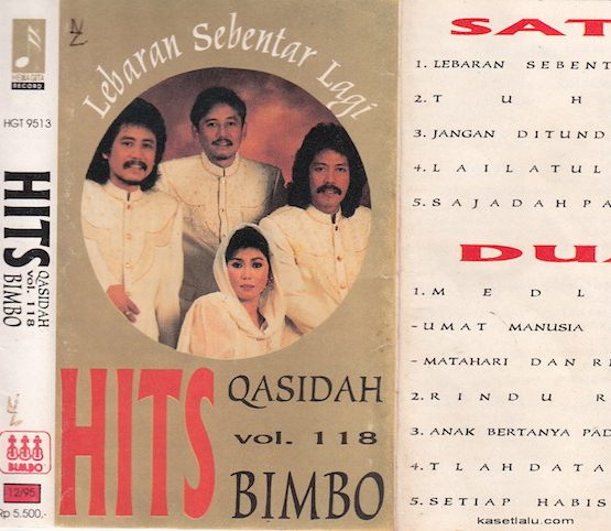 Bimbo - Hits Qasidah Vol. 118 (Lebaran sebentar lagi)