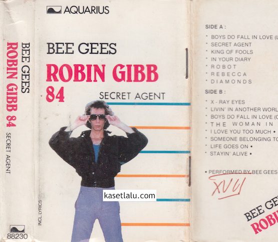 AQUARIUS 88230 - BEE GEES ROBIN GIBB 84 - SECRET AGENT