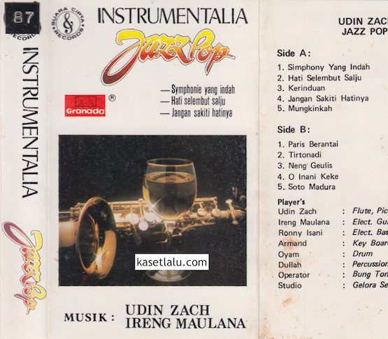 UDIN ZACH & IRENG MAULANA - INSTRUMENTALIAN JAZZ POP (COVER ONLY)