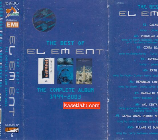 ELEMENT - THE BEST OF THE COMPLETE ALBUM 1999 - 2003