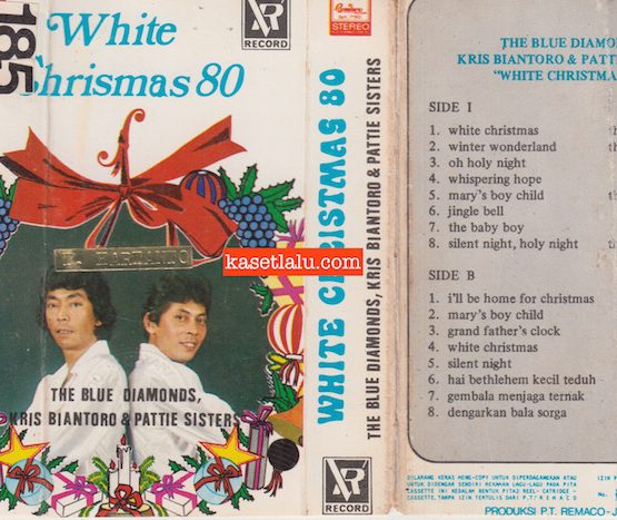THE BLUE DIAMONDS, KRIS BIANTORO, PATTIE SISTERS - WHITE CHRISTMAS 80