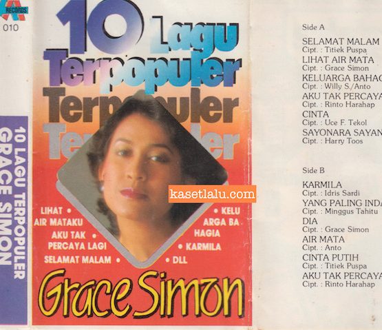 MUSICA 010 - GRACE SIMON - 10 LAGU TERPOPULER