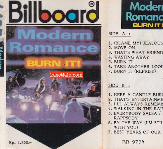 BILLBOARD BB 9724 - MODERN ROMANCE - BURN IT!