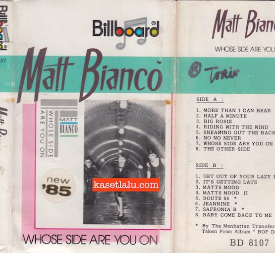 BILLBOARD BD 8107 - MATT BIANCO - WHOSE SIDE ARE YOU ON