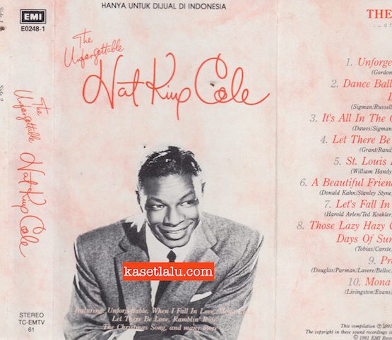NAT KING COLE - THE UNFORGETTABLE
