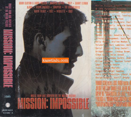 MUSIC FROM AND INSPIRED BY THE MOTION PICTURE - MISSION IMPOSSIBLE